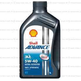 Масло Shell Advance 4TUltSc 5W40 SN MB, бутылка 1 л